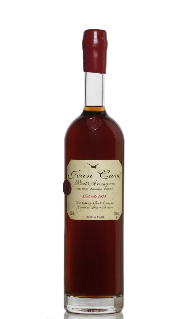 armagnac 1975 bouteille ariane cadeau 40 ans anniversaire armagnac jean cave