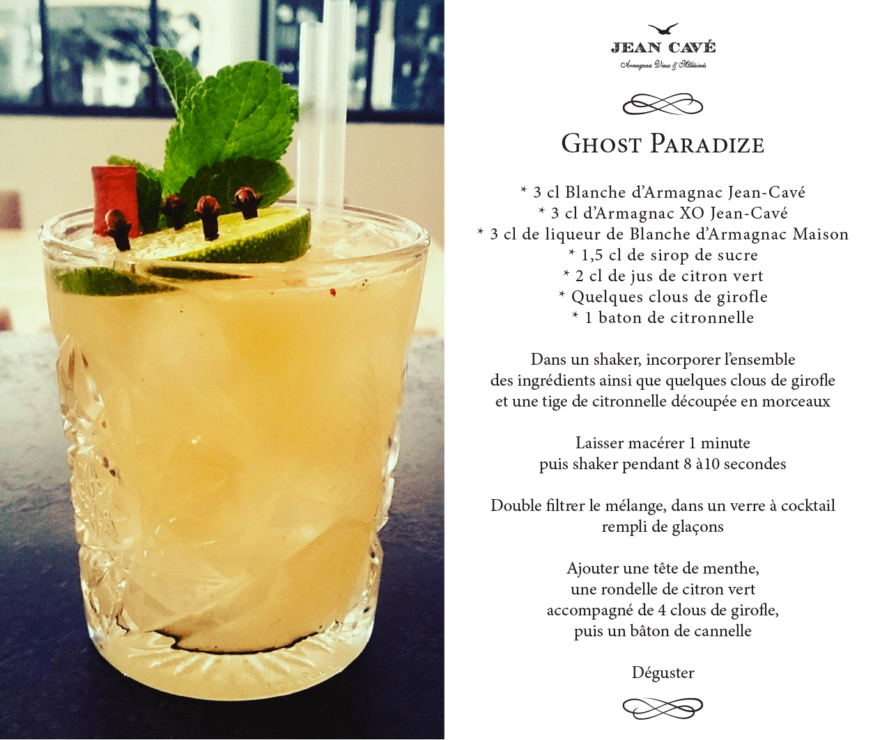 { COCKTAIL ARMAGNAC } Ghost Paradize